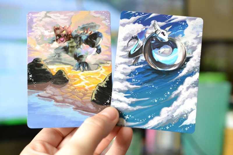 Illustration for article titled Cómo hacer que tus cartas de Pokémon sean aún mejores: pintarlas